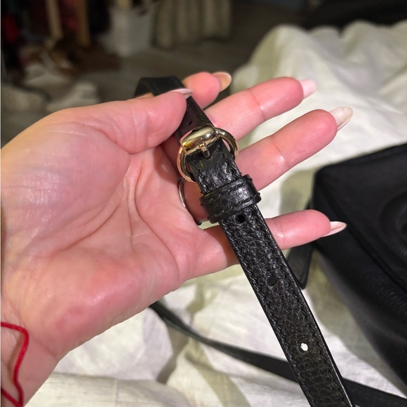 Gucci Black Pebbled Leather Crossbody Bag - Picture 4 of 9